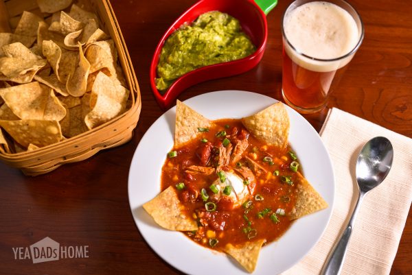 easy chicken tortilla soup