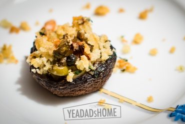 Stuffed Mushroom Appetizer| yeadadshome.com