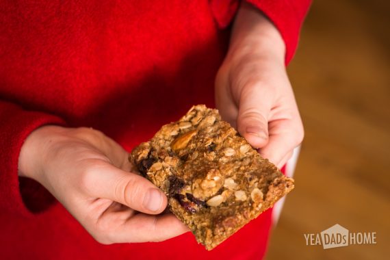 easy homemade granola bars