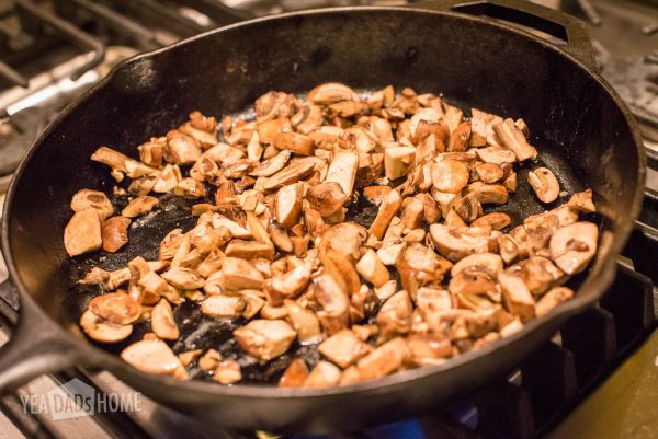 mushrooms for green bean casserole